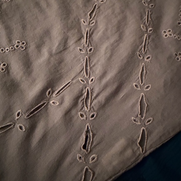 IRO Beige Embroidered Blouse - Picture 11 of 16